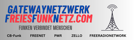 Funkserver - FreiesFunkNetz.com  CB-Funk - PMR- Freenet - Gateway - Zello - Freeradionetwork
